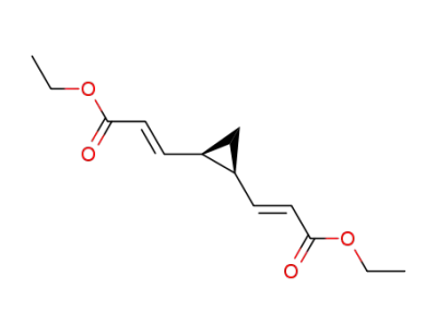 (E)-3-[(1S,2R)-2-((E)-2-Ethoxycarbonyl-vinyl)-cyclopropyl]-acrylic acid ethyl ester