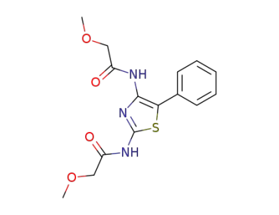 2-Methoxy-N-[2-(2-methoxy-acetylamino)-5-phenyl-thiazol-4-yl]-acetamide