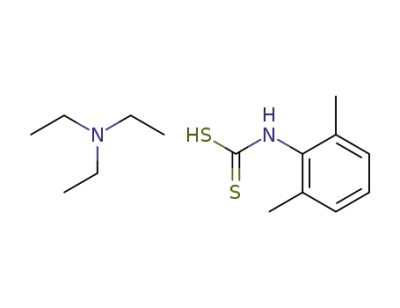 2,6-dimethylphenyl dithiocarbamic acid triethylammonium
