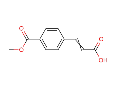 4-(2-carboxyvinyl)benzoic acid methyl ester