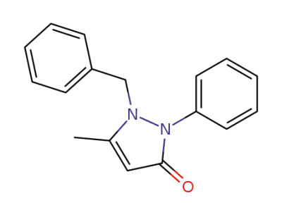 1-benzyl-5-methyl-2-phenyl-1,2-dihydro-3H-pyrazol-3-one